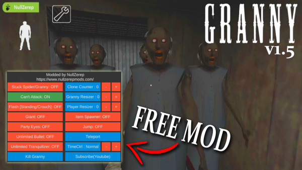 How to Download Granny Mod Menu Nullzerep